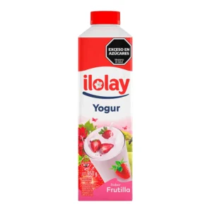 Yogur entero ilolay Frutilla 950ml