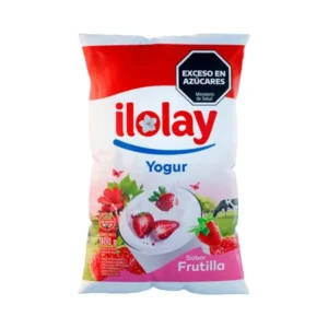 Yogur entero ilolay Frutilla 900ml
