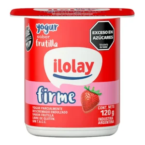 Yogur Firme Ilolay Frutilla 120g