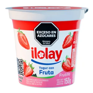Yogur con fruta Ilolay Frutilla 150g