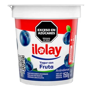 Yogur con fruta Ilolay Arandanos 150g