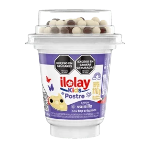 Postre vainilla con crispines Ilolay 110g